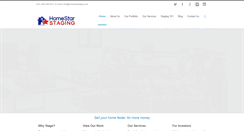 Desktop Screenshot of homestarstaging.com